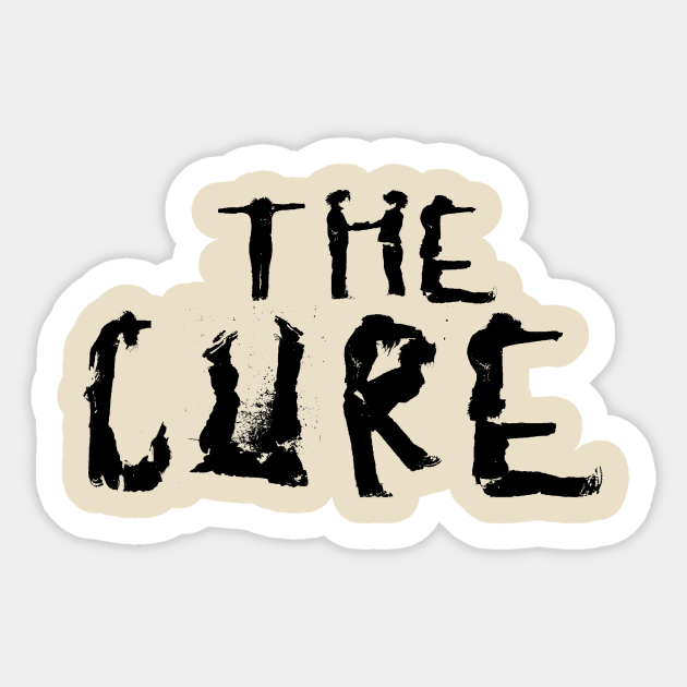 The Cure Sticker by NoMercy Studio